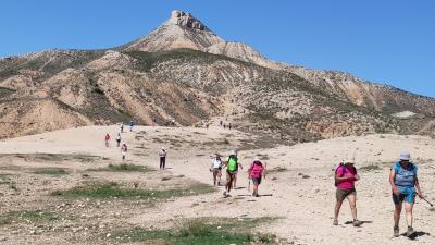Hiking in Bardenas Reales